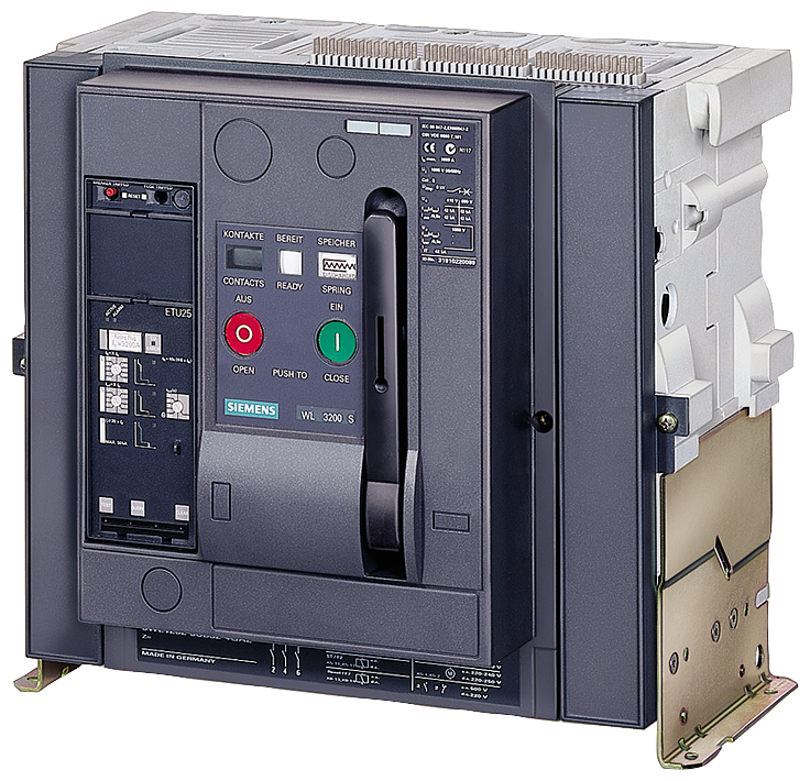 SIEMENS 3WL1225-2BB32-1AA2 Sabit Tip Şalter 1250-2500A